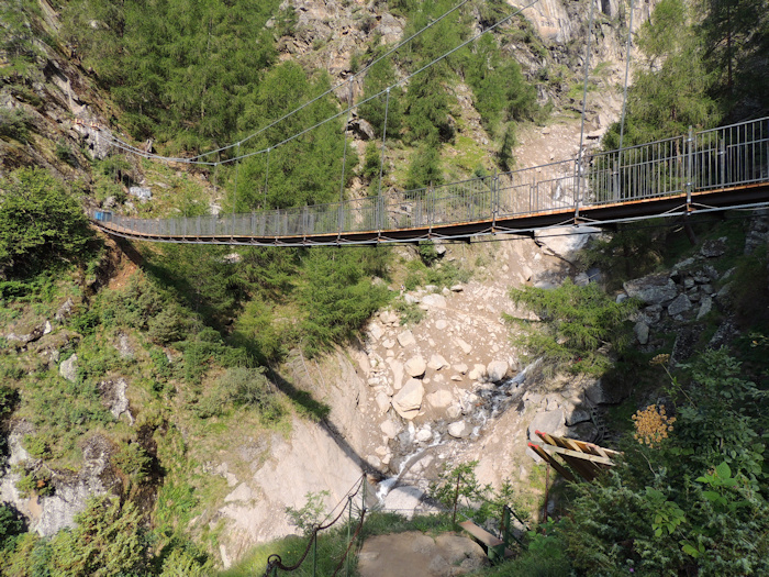 Meraner Höhenweg Hängebrücke