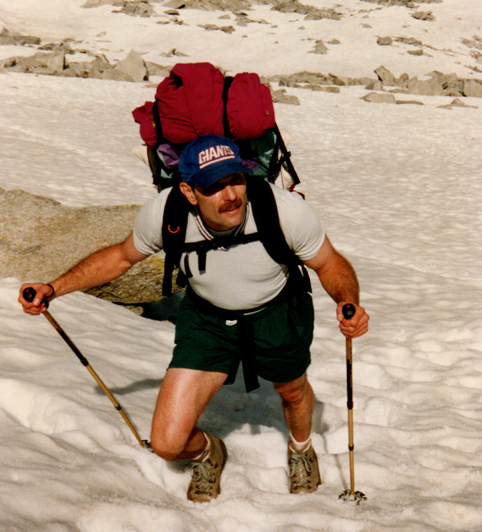 Jörg im Schnee