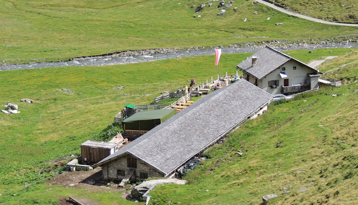 Meraner Höhenweg Lazinser Alm