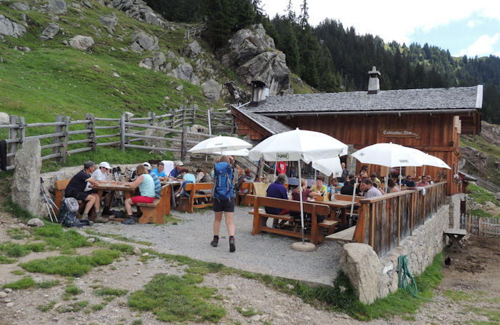 Meraner Höhenweg Tablander Alm