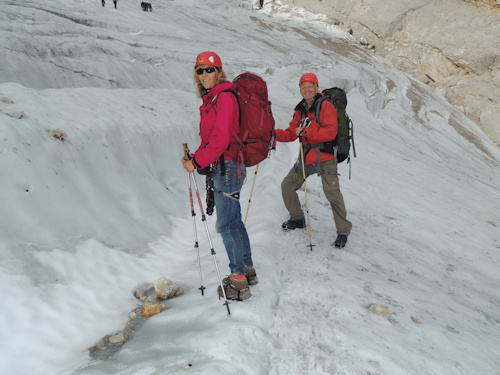 Gletscher Elisabeth und Klaus