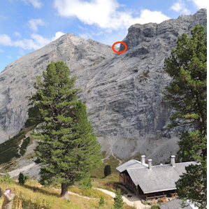 Meilerhütte vom Königshaus am Schachen aus gesehen