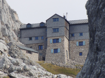 Meilerhütte vom Königshaus am Schachen aus gesehen