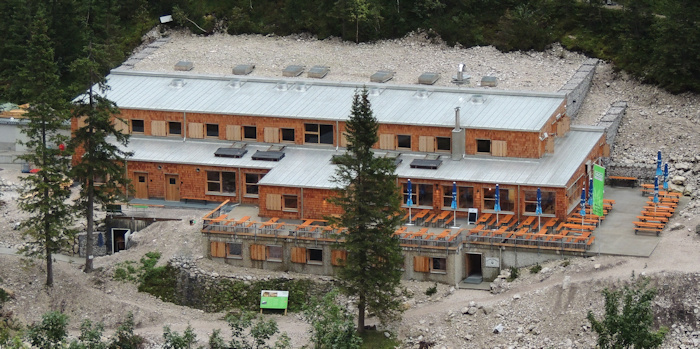 die neue Höllentalangerhütte